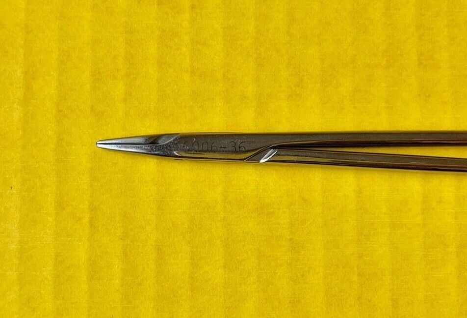 SCANLAN Surgical Micro Needle Holder, Straight Jaws, 8.75" REF: 6006-36