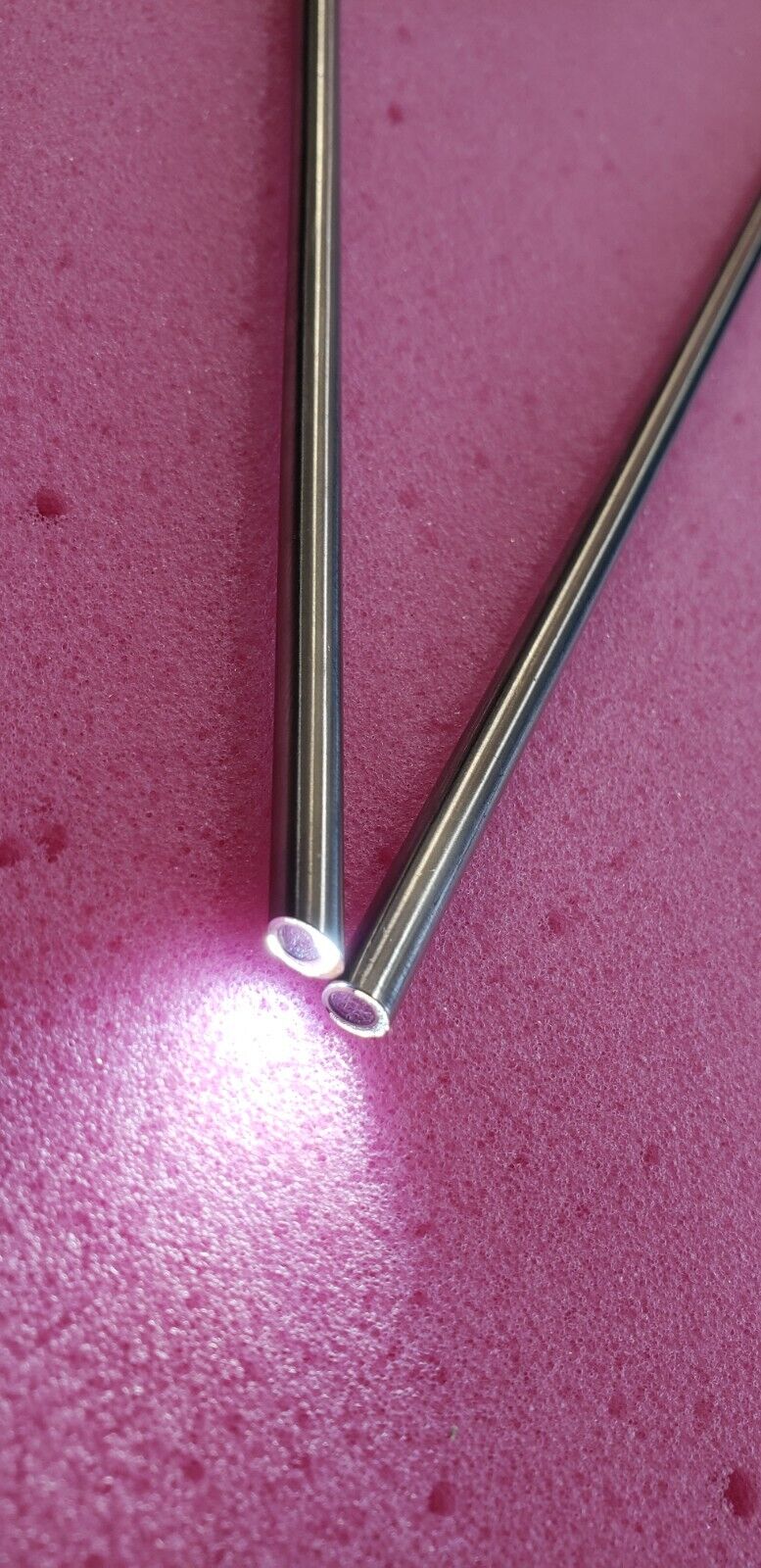 Stryker 502-555-030,555-502-010 Laparoscope 5mmx30 & 0 Deg Set Fiber Optic Cable