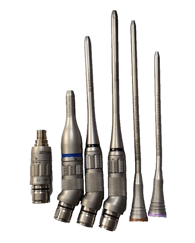 Stryker 5407-200-00H CORE Maestro Drill Hand Switch & 6 Attachments W-Tray