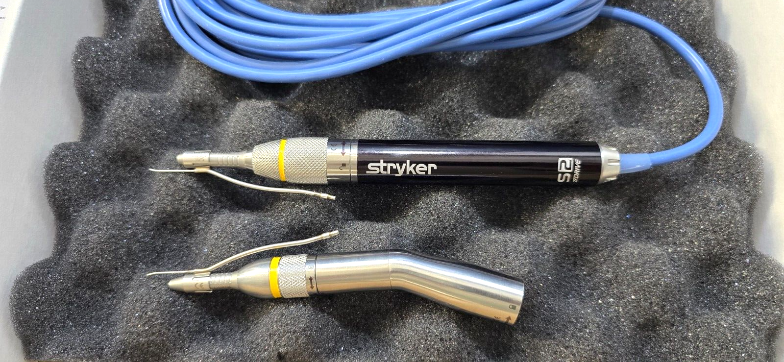 Stryker S2 Pi DRIVE With Small Straight & Angled Attachments.