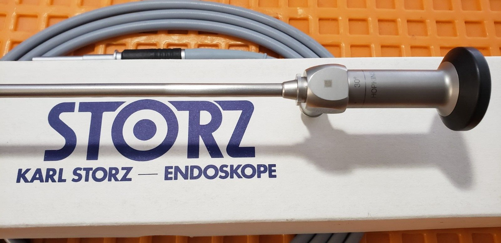 Karl Storz 26046BA 5mmx30 Degree Telescope 30cm Autoclave & 495NA Fiber Cable