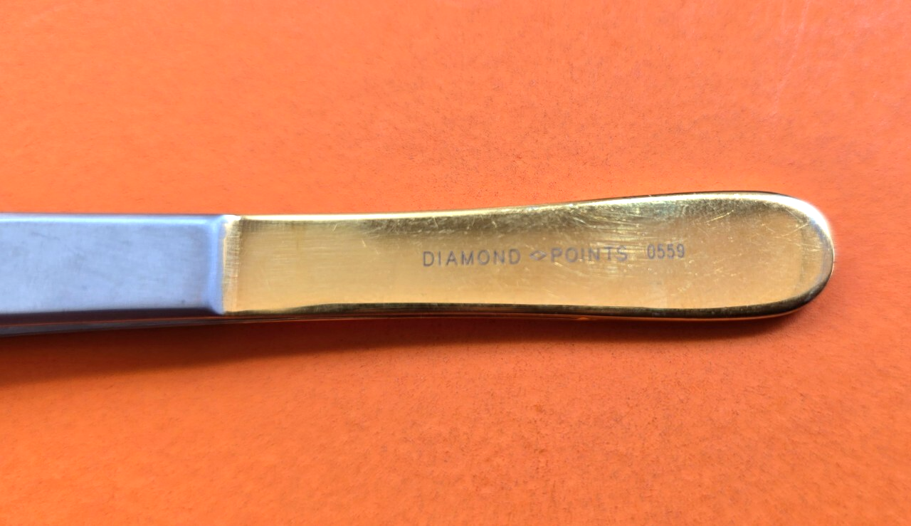 Snowden Pencer Surgical Diamond Points ADSON Tissue Forceps 4 3/4"