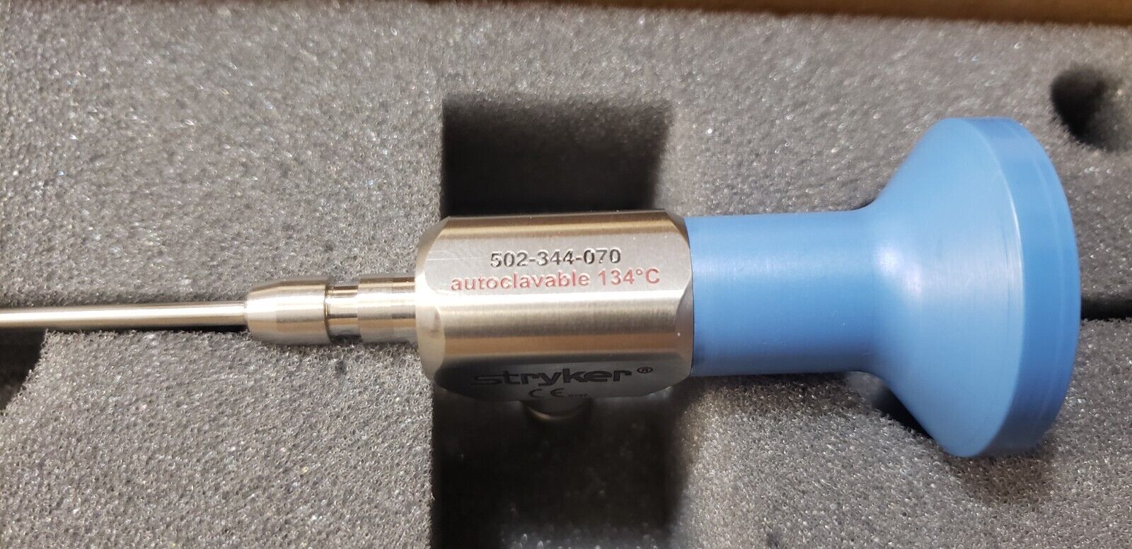 Stryker 502-344-070 Small Joint Arthroscope 2.3mm x 70° Autoclavable
