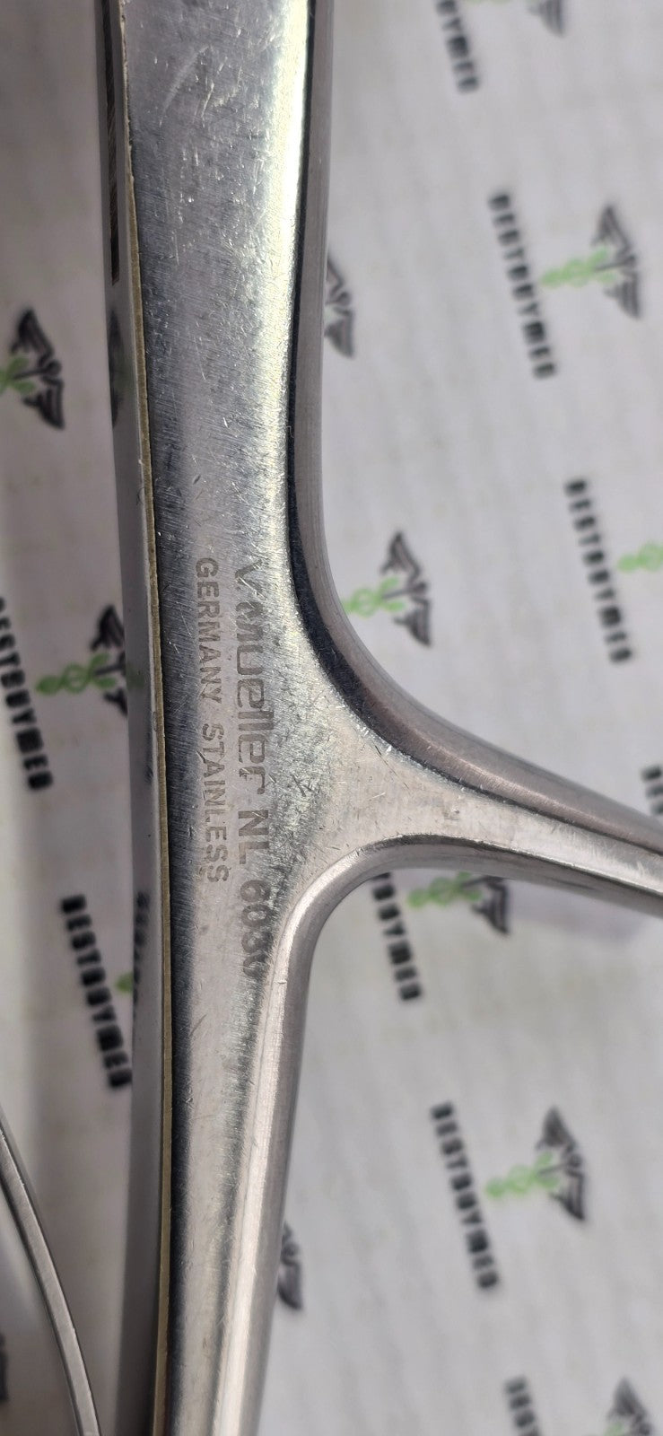 V.Mueller NL6030 Orthopedic Raney Kerrison Rongeurs 6mm Up 6" Shaft 90 degree