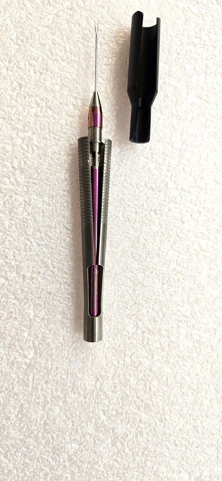 Synergetics 39.27.23 Surgical Micro Forceps Angled Tips