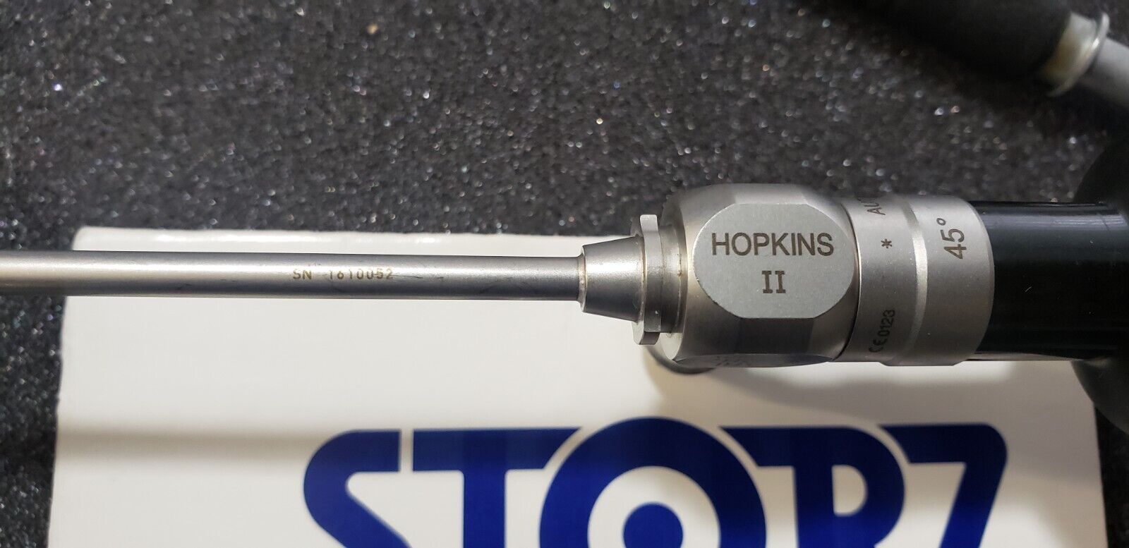 Karl Storz 7230 FA Arthroscope 4mm x 45 Degree 18cm & 495ND Fiber Optic Cable