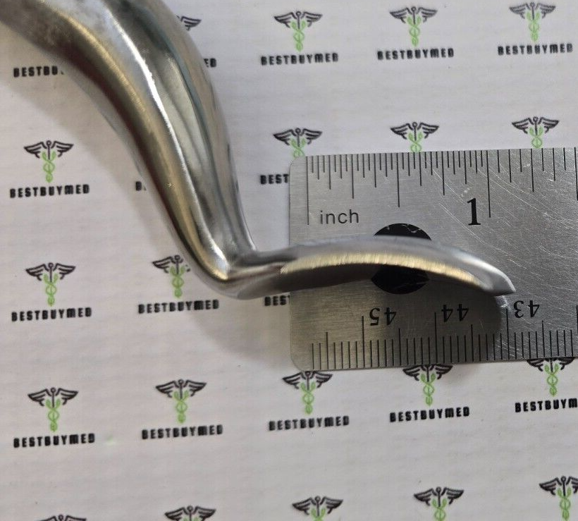 Codman Surgical Orthopedic Acetabular Gouge 8" Slight Curved