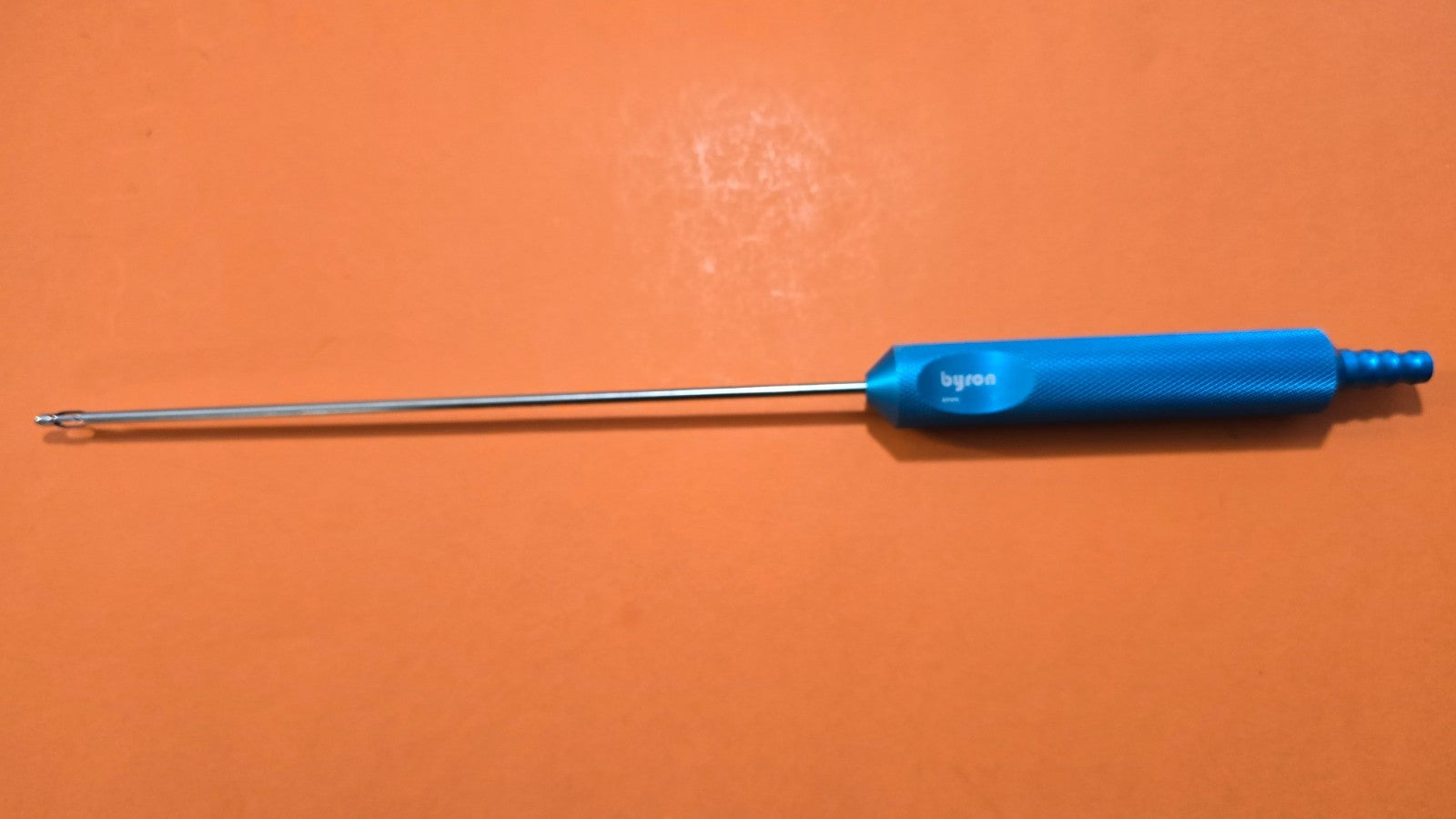 Byron Cannula 4mm x 26cm Blue Handle Plastic Surgery Instruments