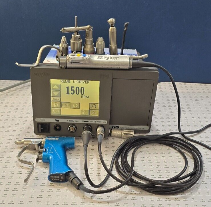 Stryker TPS System, Formula Shaver With Buttons, REMB Driver & Attachments