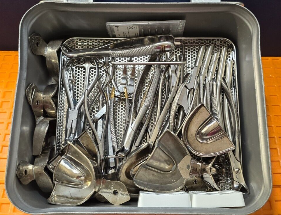 43-Hu-Friedy, W. Lorenz , Sklar Dental Pliers, Elevator Dental Instruments Lot