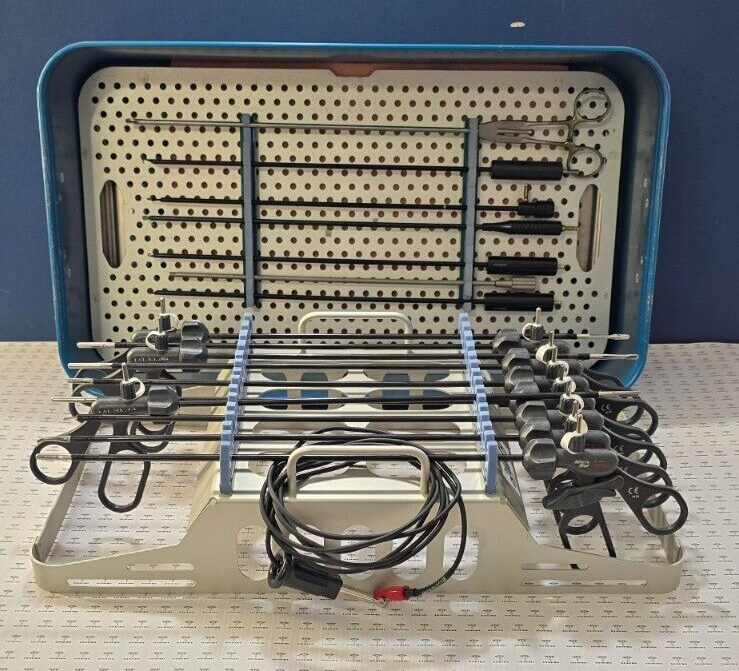 Stryker/Microline Laparoscopic 5mm x 30cm Monopolar Instruments Set of 18-Pieces