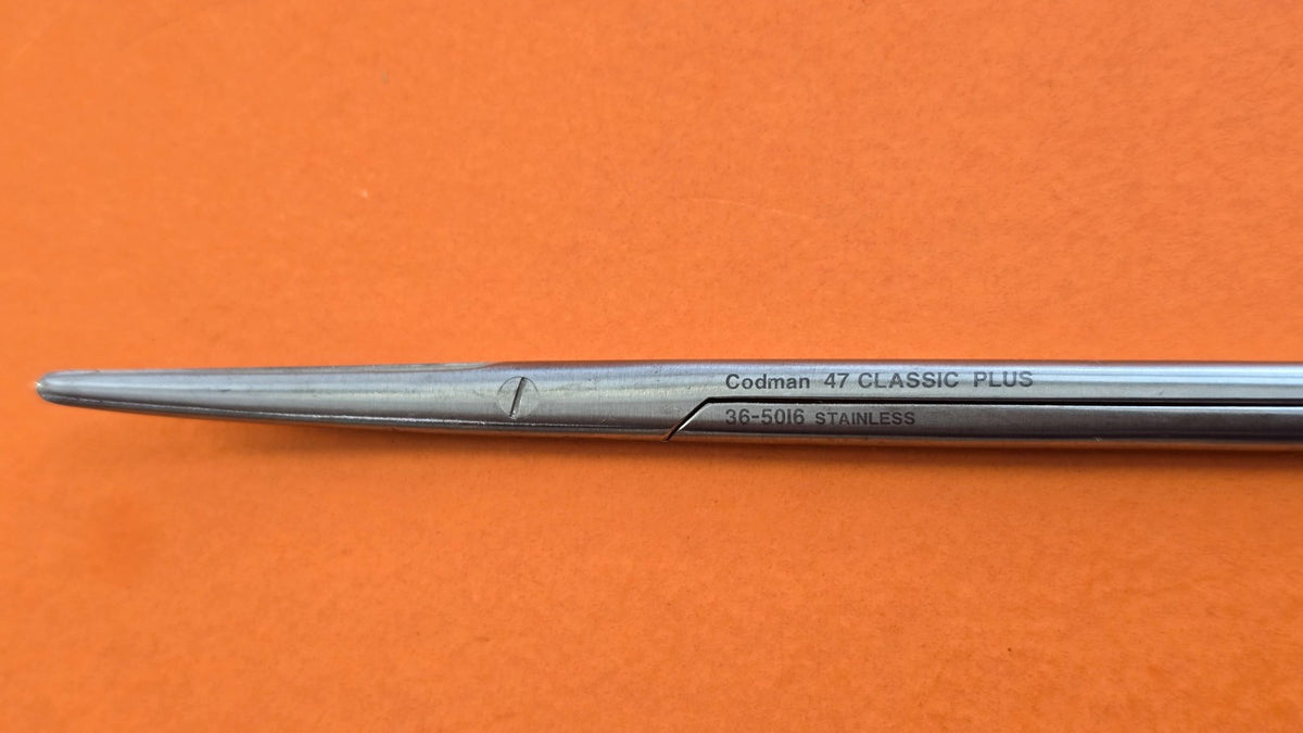 Codman 36-5016 Surgical Metzenbaum Scissors 7" Curved Blade