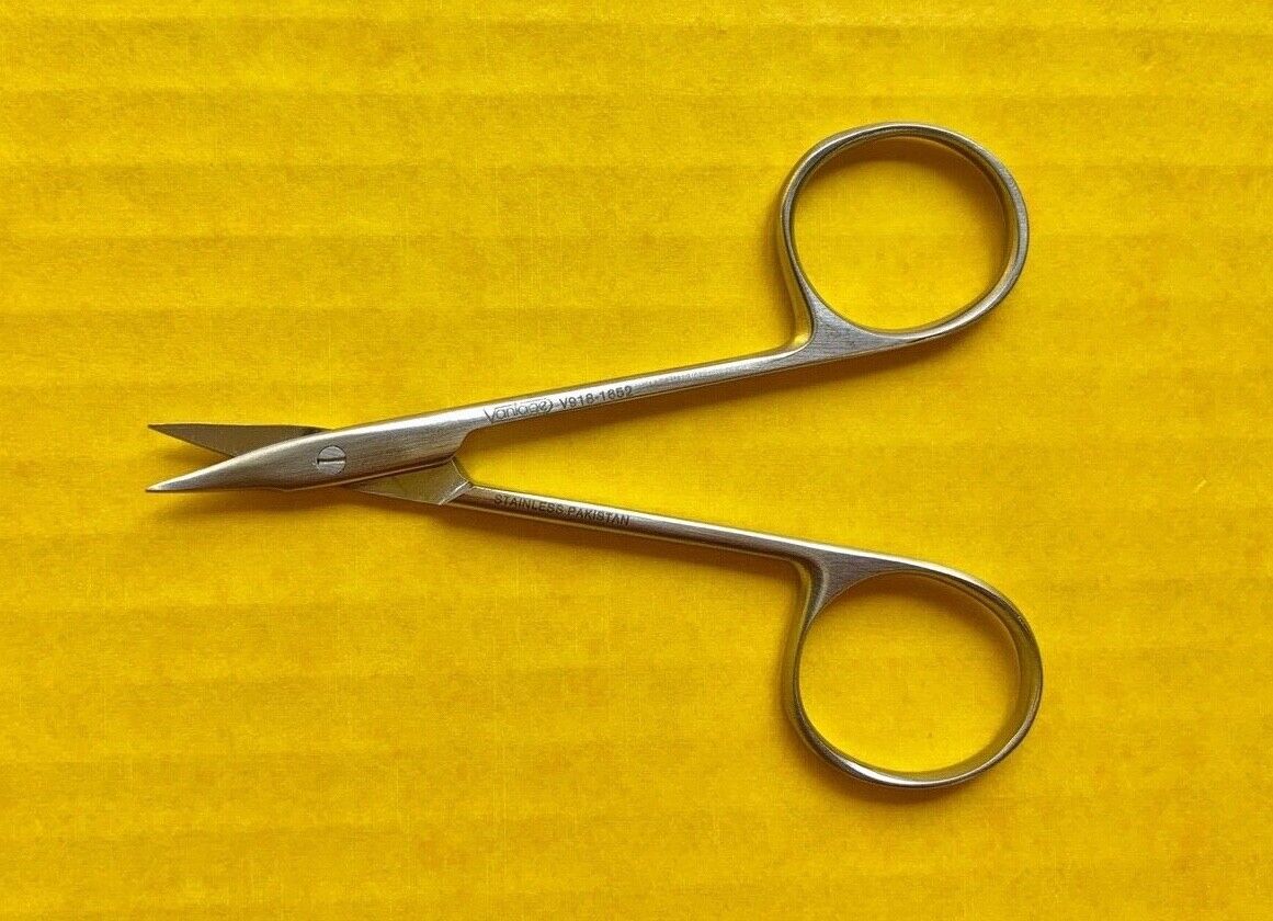 Miltex Vantage Surgical Suture Scissors, Curved, 3.75" REF: V918-1652