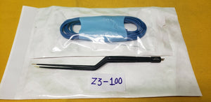 Stingray Surgical Bayonet Bipolar Forceps 9" .7mm Tip S03-068NS  Valleylab Cord
