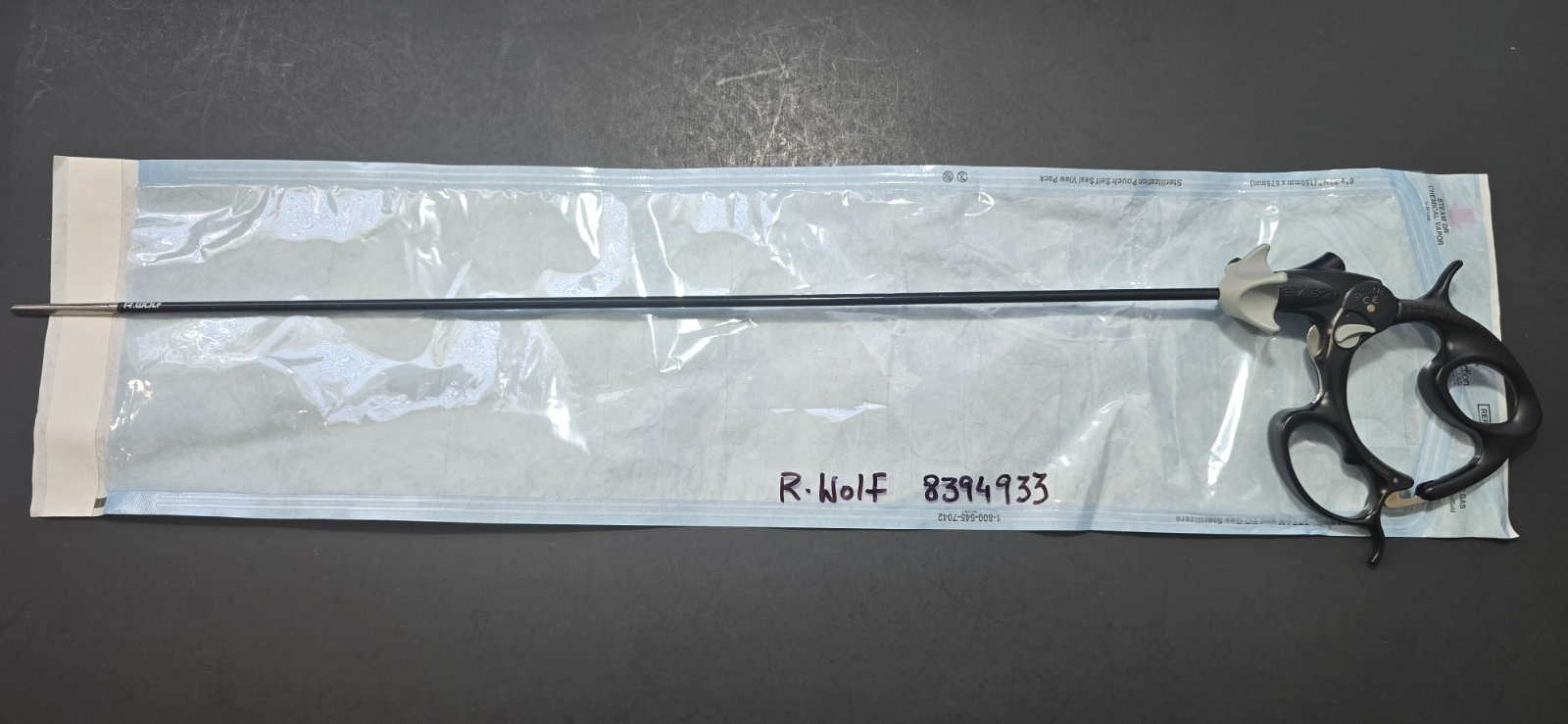 R.Wolf 8394933 Laparoscopic Atraumatic Forceps 5mmx 50cm Double Action