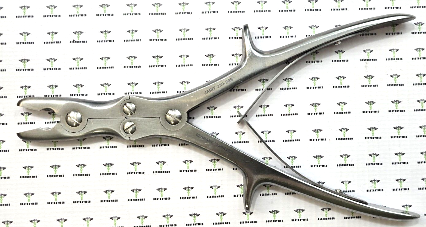 Jarit 230-235 Stille-Luer Rongeurs 10" Straight Orthopedic Instruments