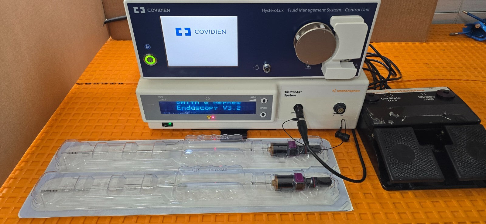 smith&nephew TRUCLEAR System with Hand Piece & Foot Switch.