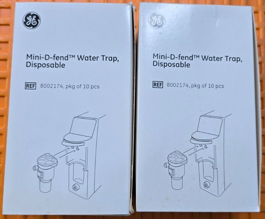 GE 8002174 Mini D Fend Water Trap Box of 10-pcs