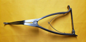 OSTEOMED Surgical Orthopedic Spinal Spreader Angled with Ratchet Handle