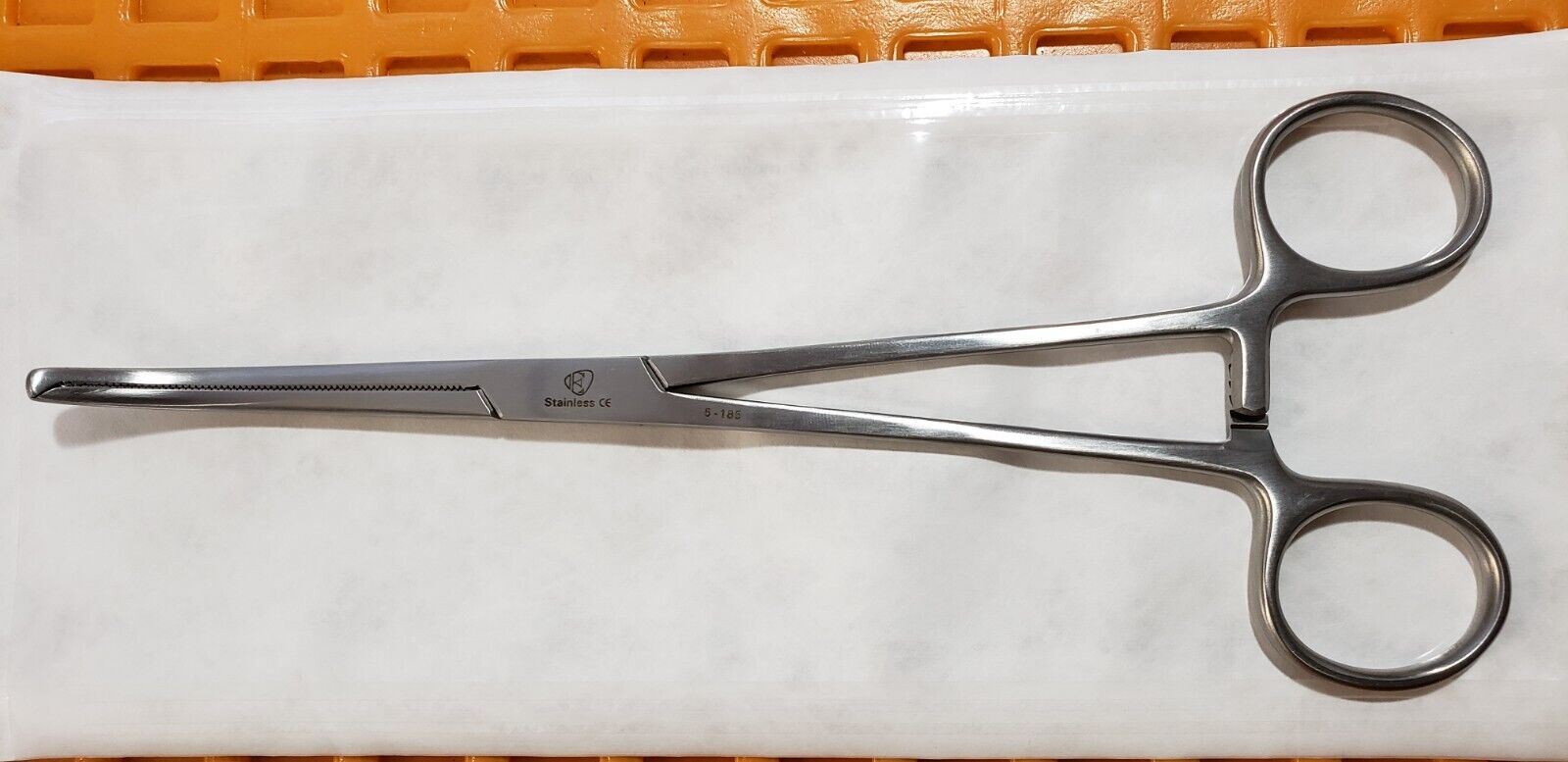 Premium Rochester OSCHNER Forceps 8" Curved O.R Grade Surgical Instruments
