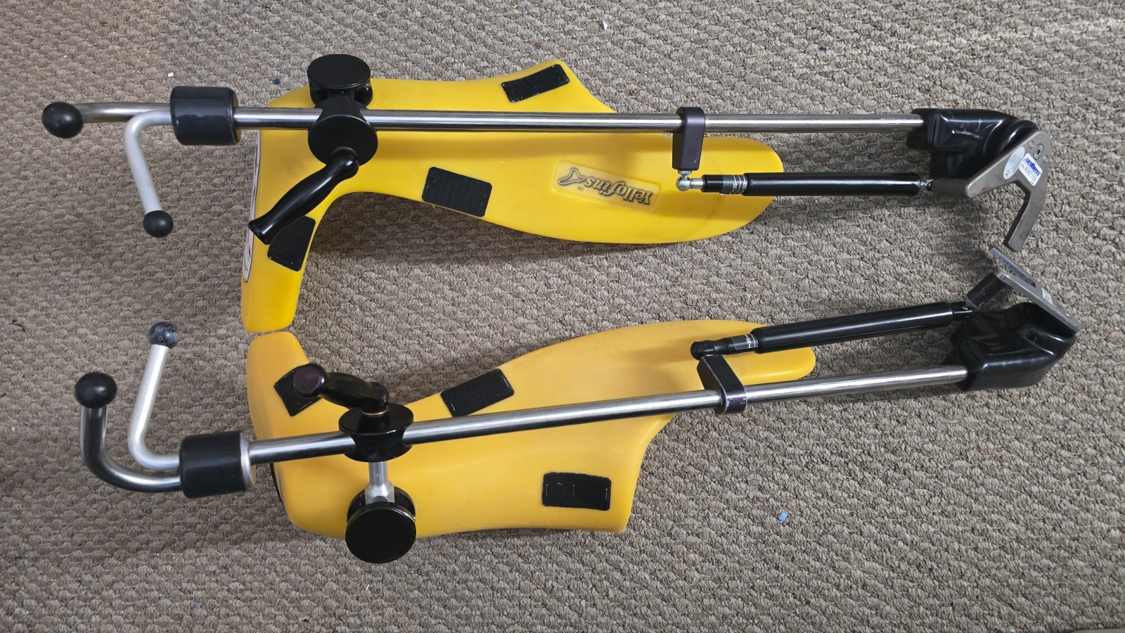 Allen Medical Yellowfins Stirrups With Lift assist Right & Left