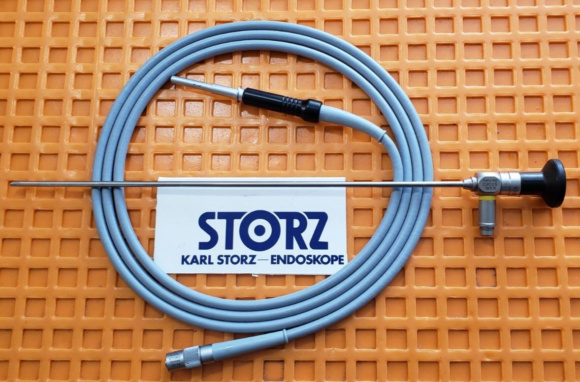Karl Storz 27005 CA telescope 4mm x 70 Degree 30cm & 495NA Fiber Optic Cable.