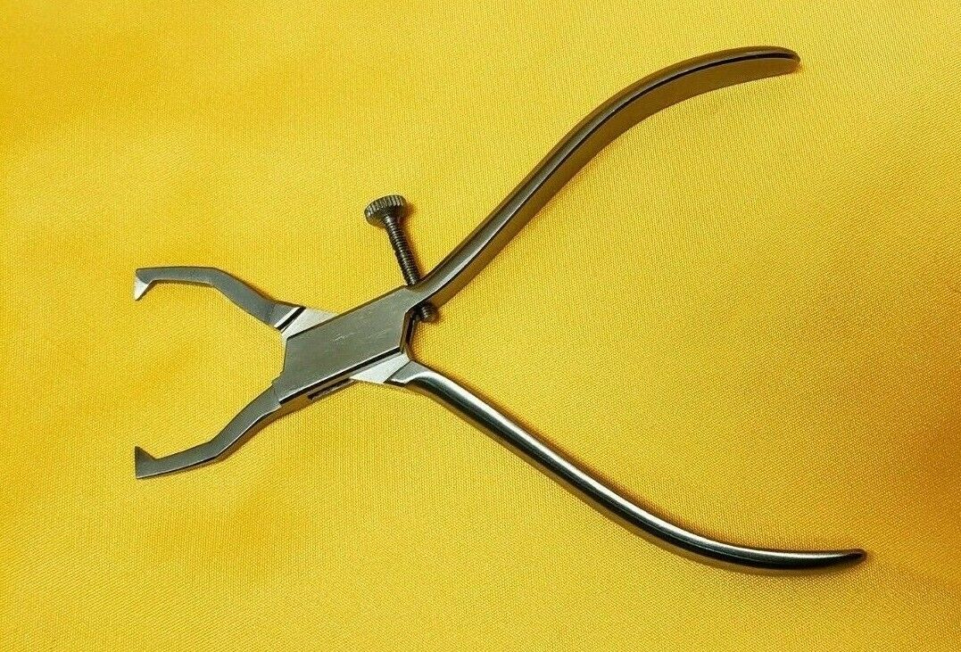 Henry Schein 100-8005 Surgical Dental Band Remover Plier with Set Screw.