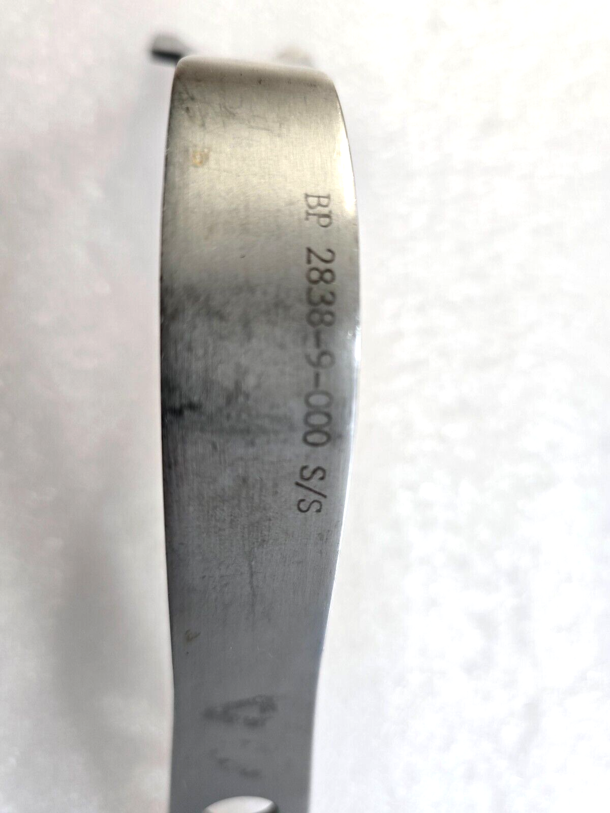 Zimmer / Howmedica Surgical Orthopedic Tibial Retractor 13" Curved