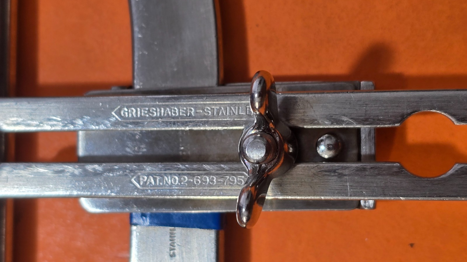Grieshaber V.Mueller Surgical Balfour Retractor W-Blades & Extension Arm