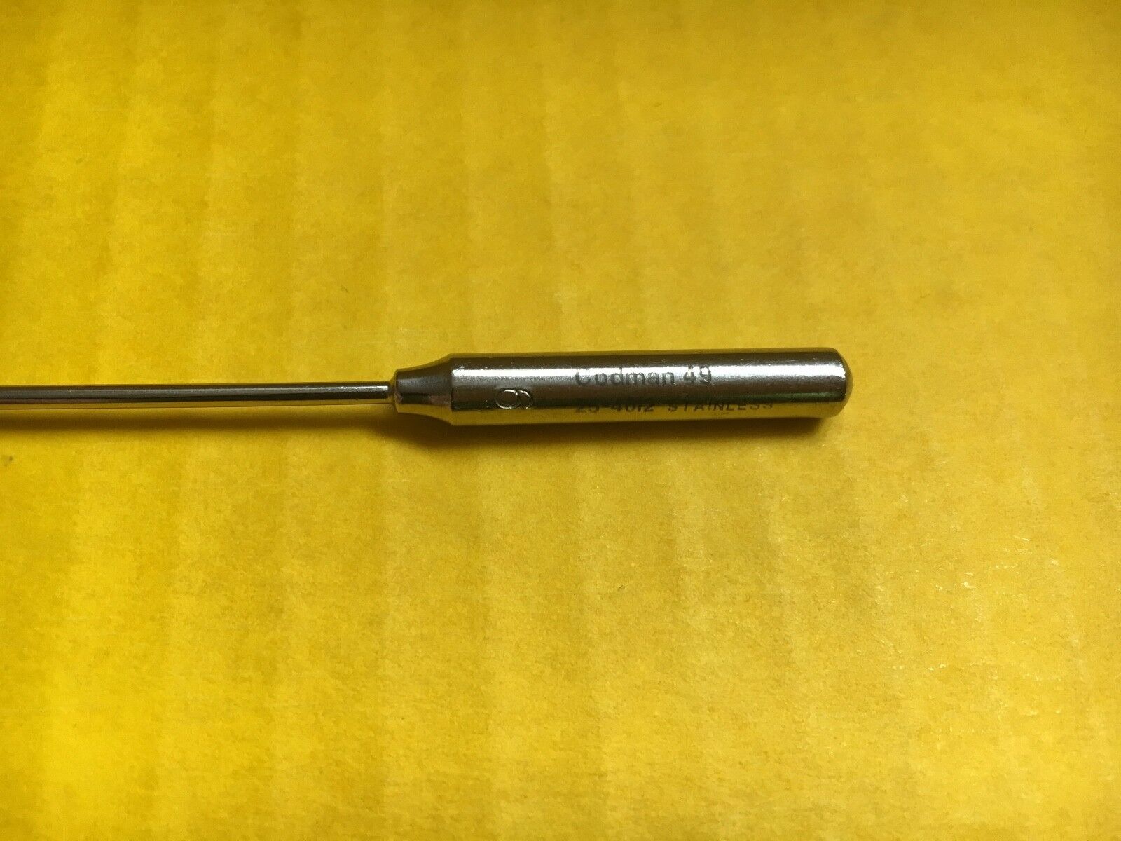 Codman Surgical Bakes Common Duct Dilator 7.5", 9mm REF: 25-4012