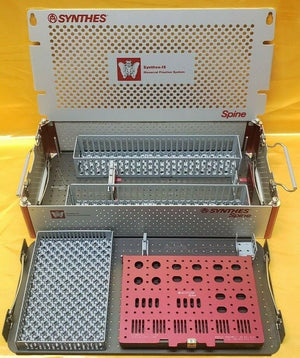 Synthes Spine Orthopedic Sterilization Empty Tray for Spine Instruments