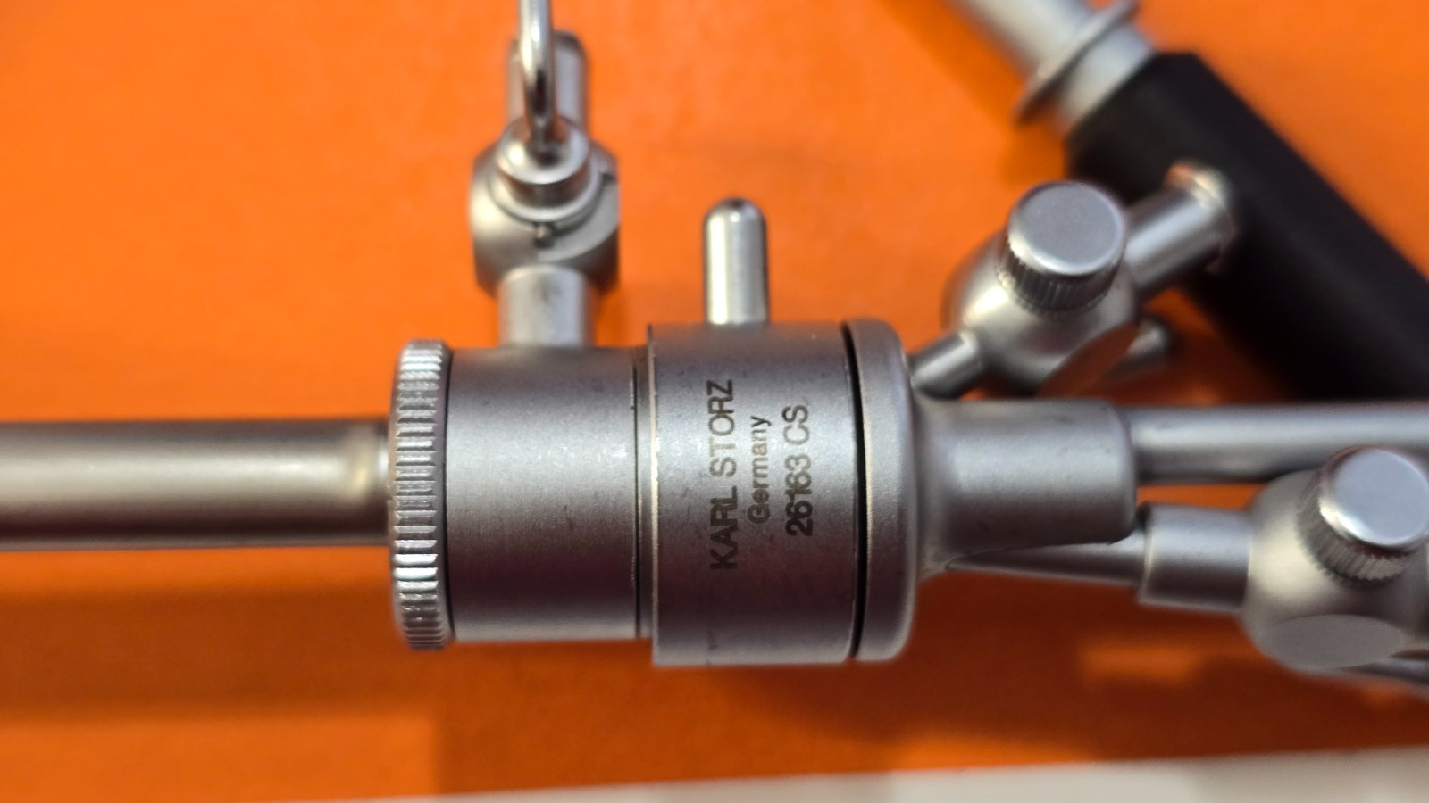 Karl Storz 27005 FA telescope 4mm x 12* & Sheath  495ND Fiber Optic Cable.