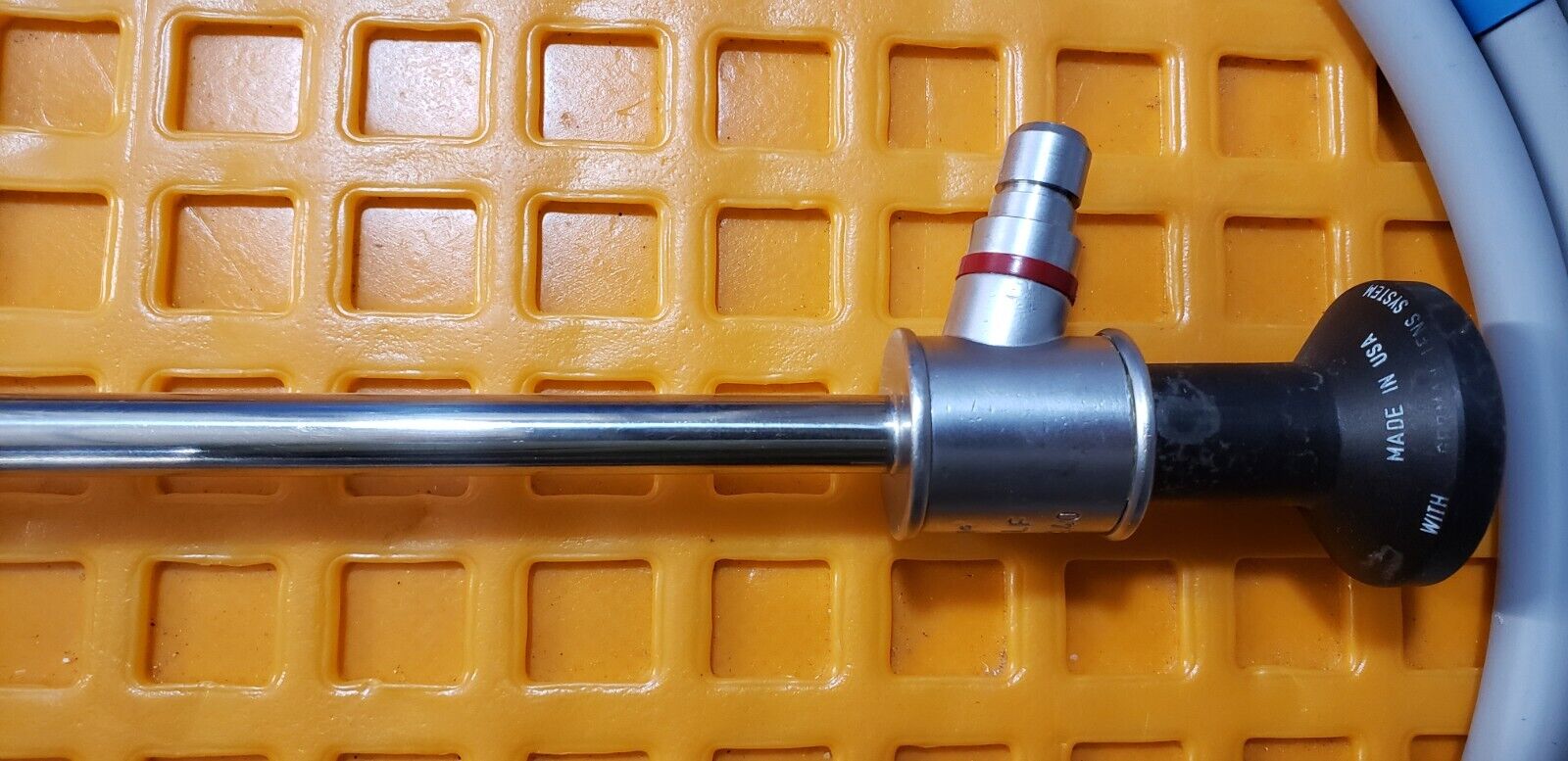 R.Wolf 8932.40 Lumina Telescope 8mm x 180* Autoclave with Fiberoptic Cable &Tray