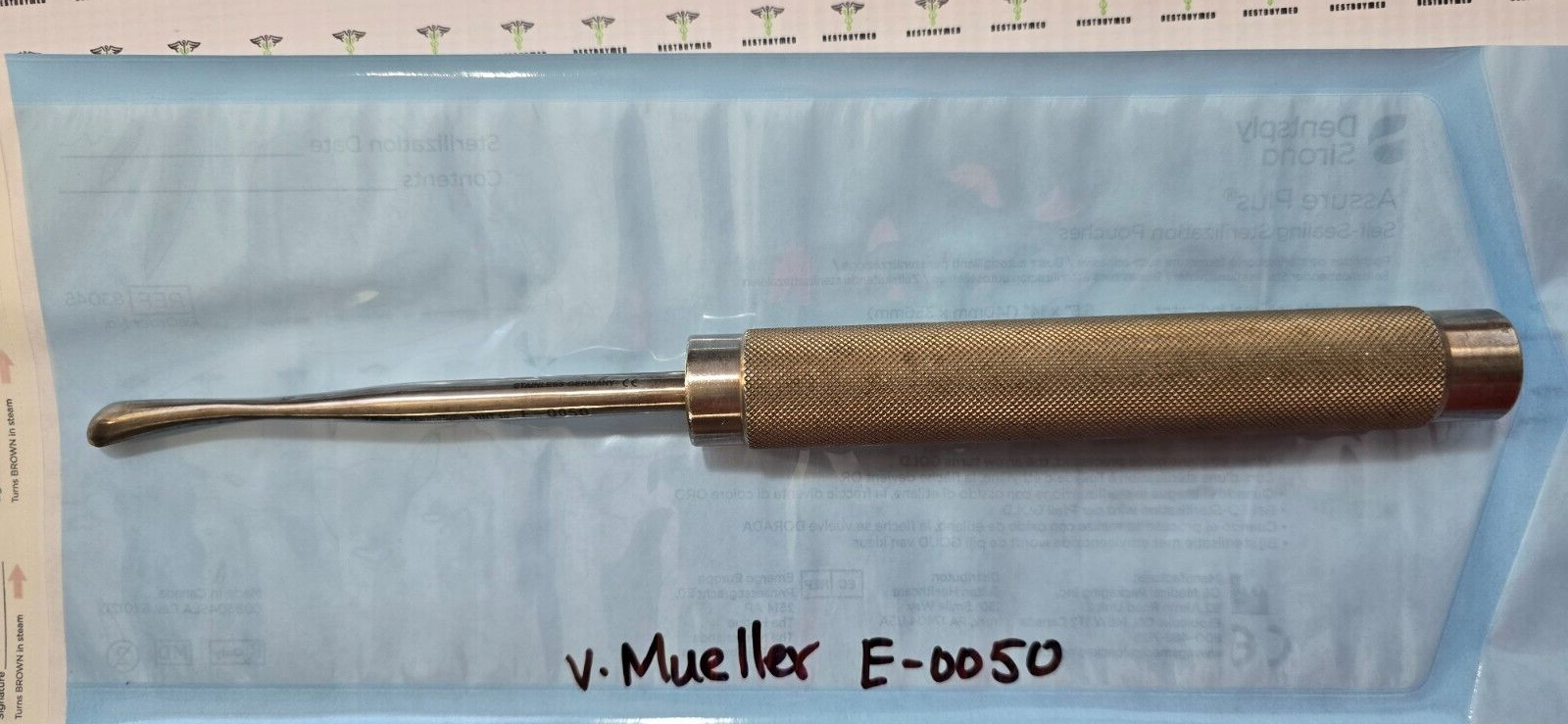 V.Mueller Surgical Orthopedic Cobb Elevator 3/8" Tip