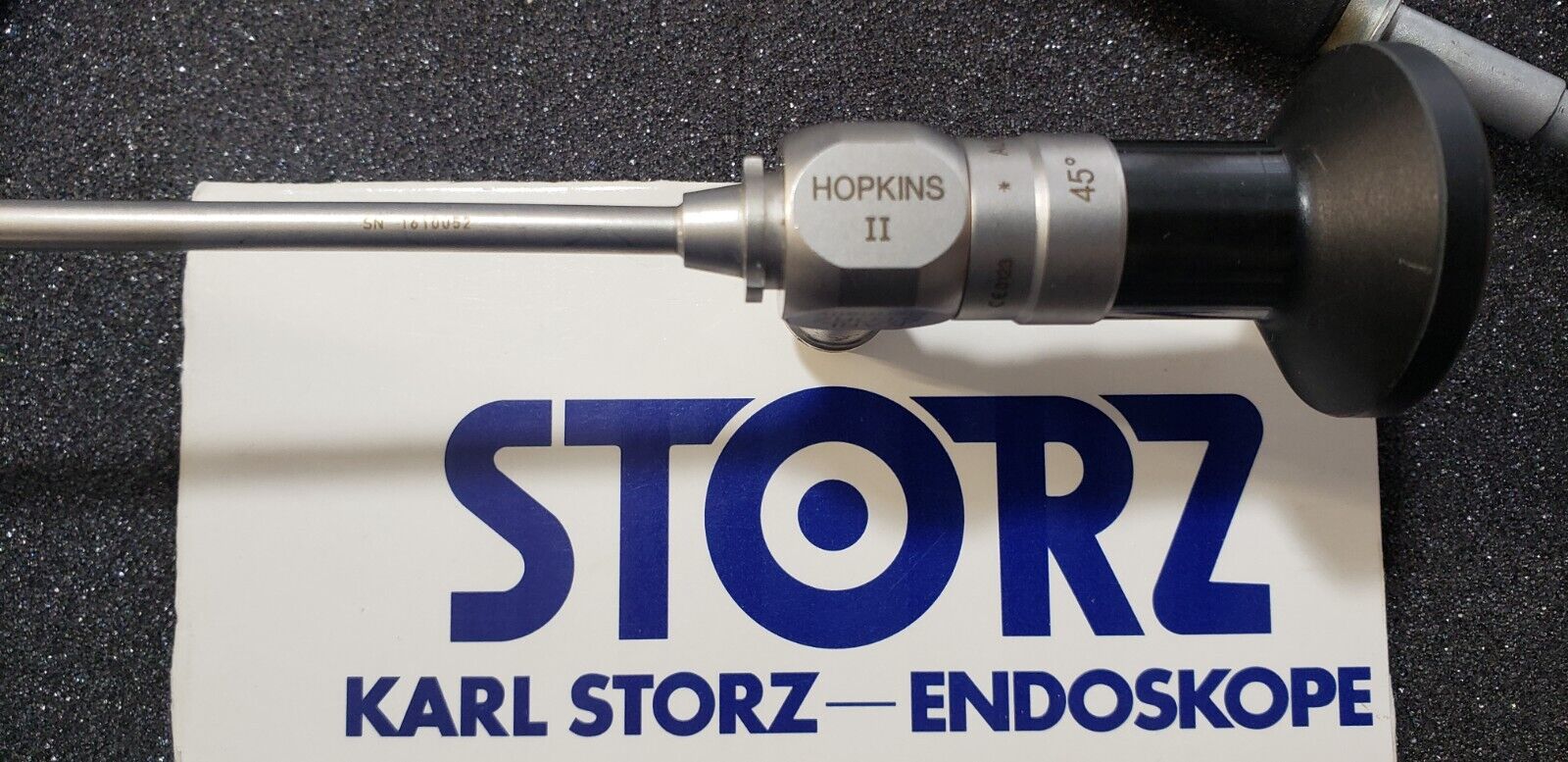 Karl Storz 7230 FA Arthroscope 4mm x 45 Degree 18cm & 495ND Fiber Optic Cable