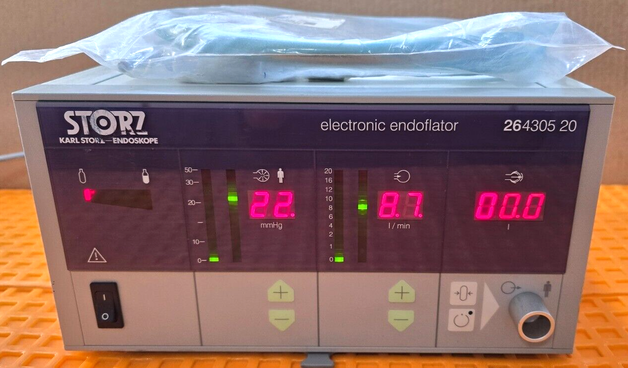 Karl Storz 20 Liter Endoflator With Hose & Yoke.