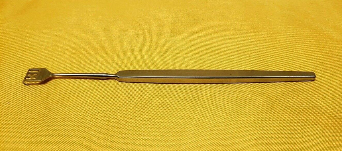 Mueller Rake Retractor V.Mueller RH1165 RAKE Retractor 4 prongs Sharp Ophthalmic Instruments
