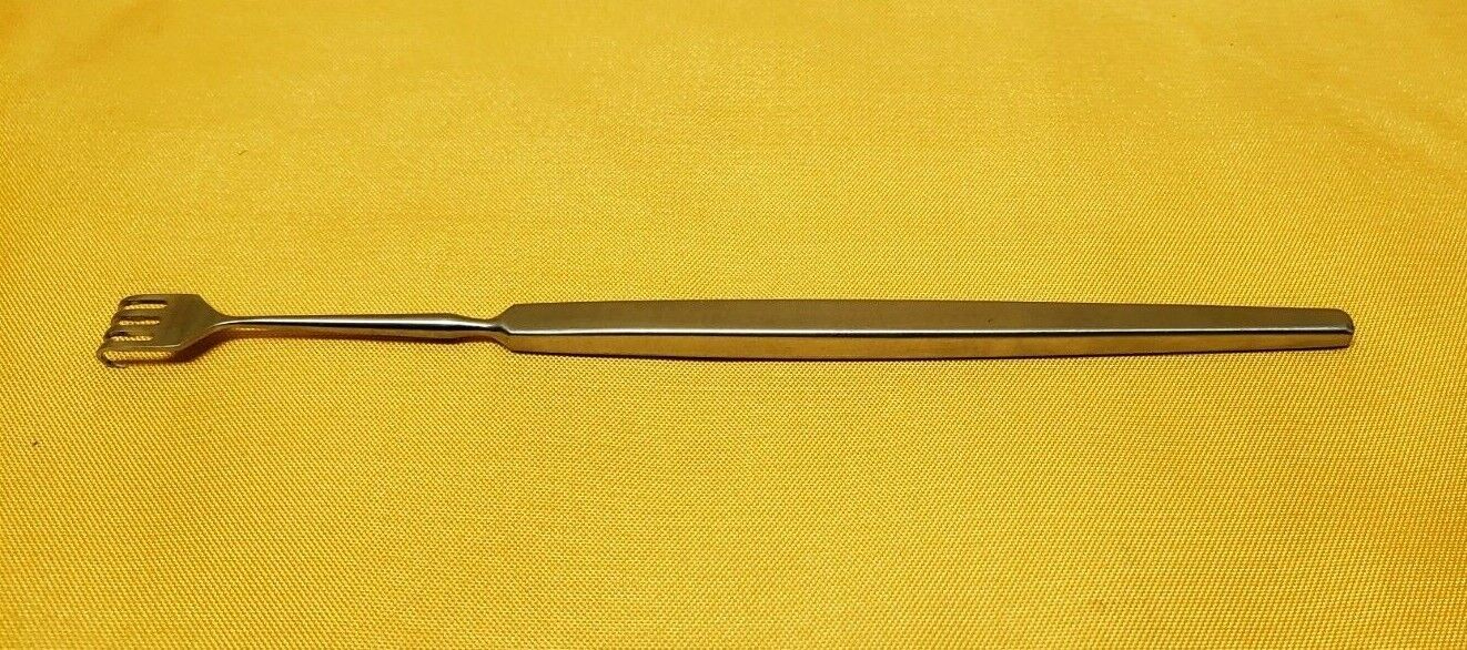 V.Mueller RH1165 RAKE Retractor 4 prongs Sharp Ophthalmic Instruments