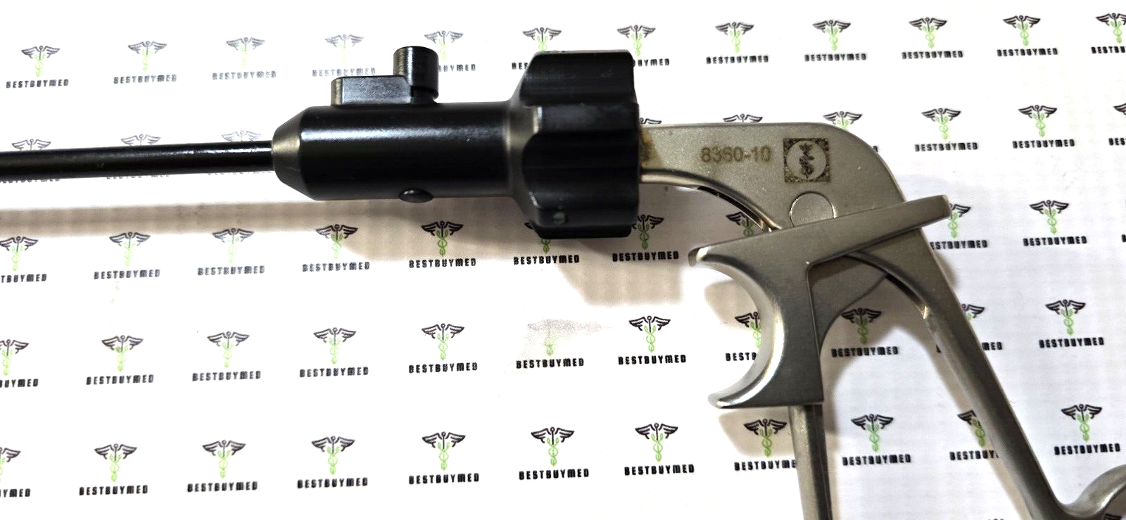 Aesculap 8360-10 Atraumatic Grasping Forceps 5mm x 36cm Double Action