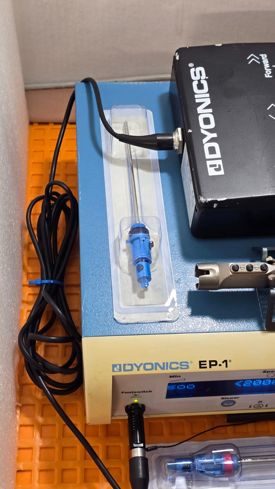 Dyonics Powermax Shaver Handpiece System. Dyonics EP1 Processor &Foot Switch