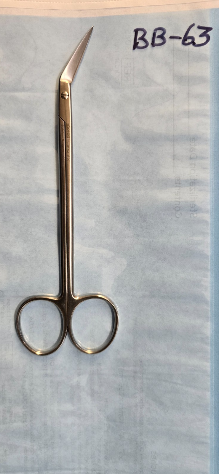 W.LORENZ 09-0143 Surgical Potts smith Scissors 6.25" Angled 45*