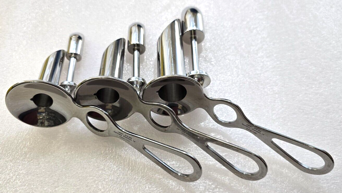 Jarit Surgical Hirschman Anoscope Set Small, Medium, Large