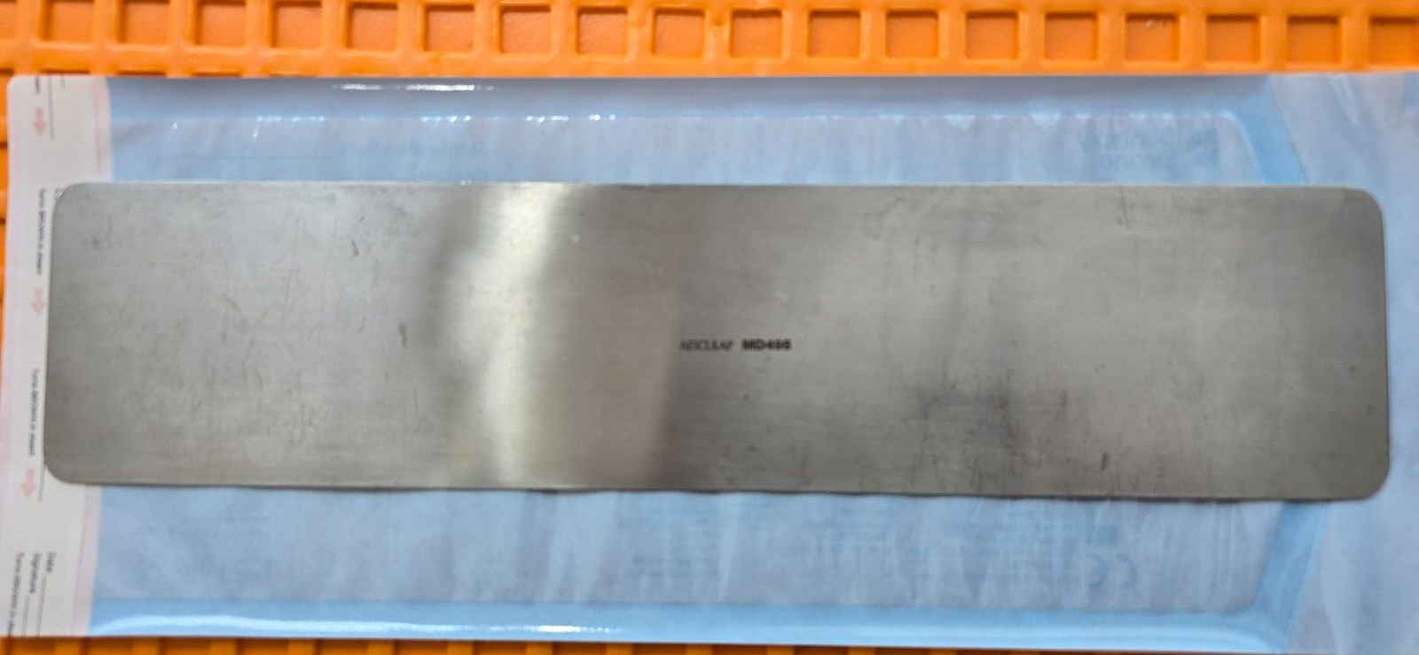 Aesculap MD498 Surgical Ribbon Retractor 3" x 13"