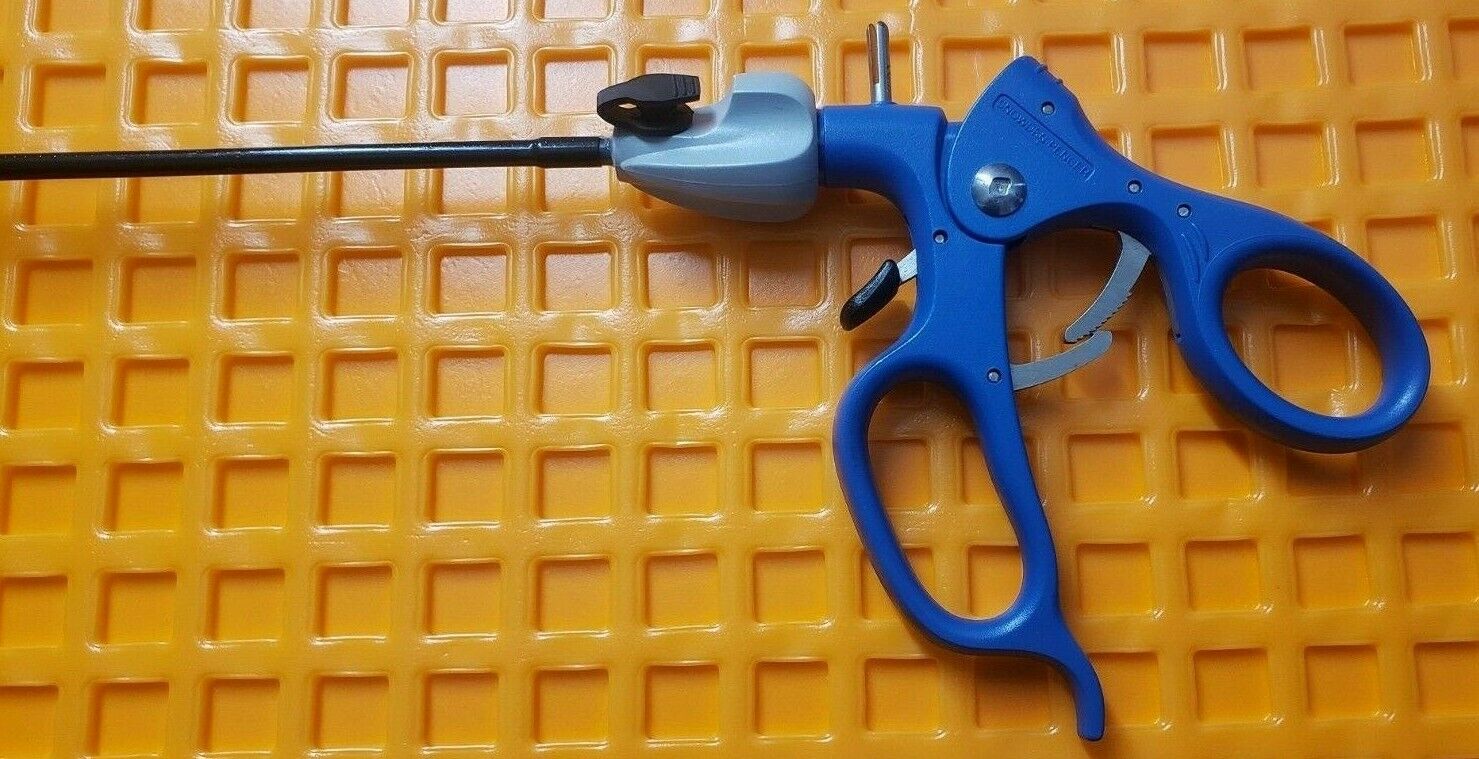 Snowden Pencer 90-6220 Laparoscopic Bullet Nose Forceps 5mmx45cm Diamond Jaw Tip