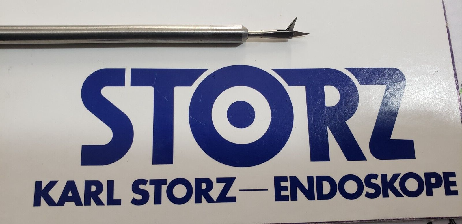 Karl Storz 26269S Laparoscopic Micro Dissecting Scissors 5mm x 30cm Sharp Tips