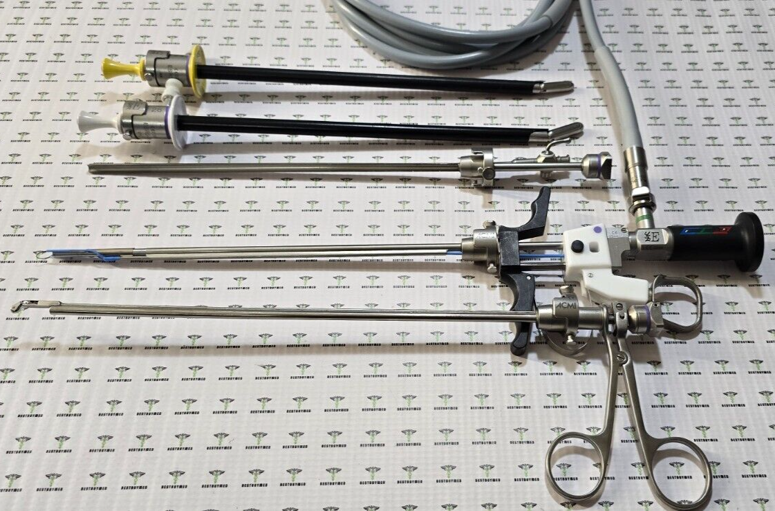 Gyrus Acmi EIWE Working Element Resection Set W- Fiber Optic Cable