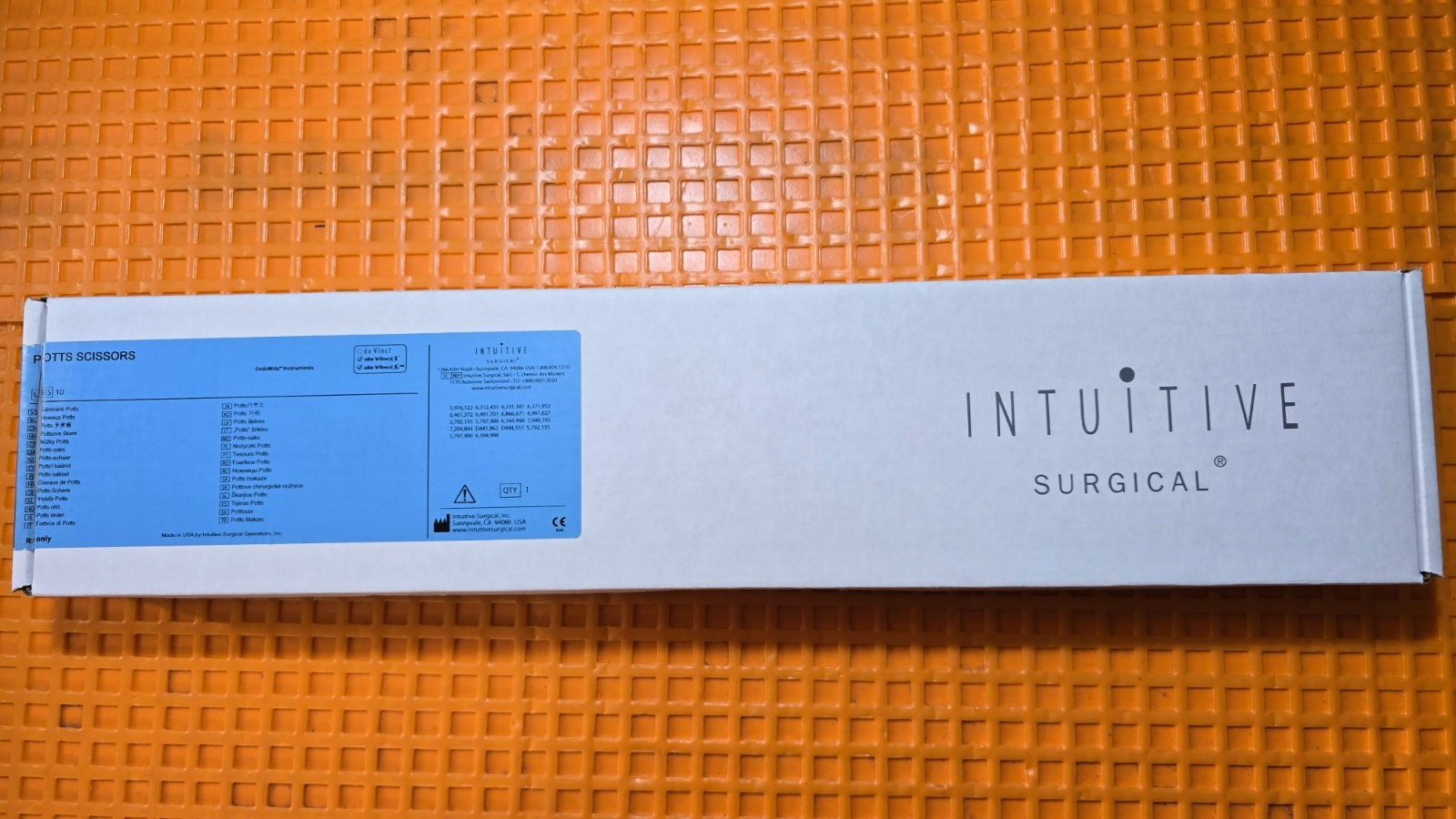 Intuitive Surgical  420001 Potts Scissors 8mm Sharp/Sharp