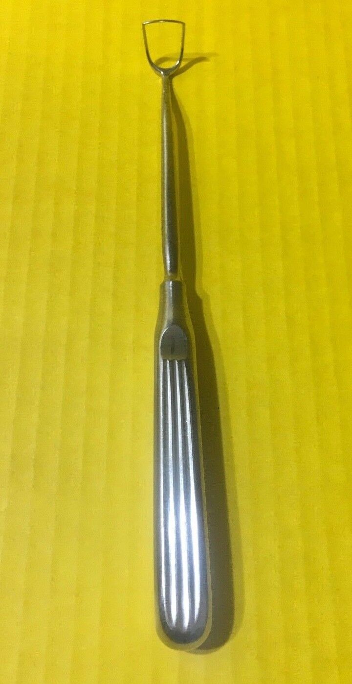 V. Mueller Stubbs Adenoid Curette, Size 1, 14mm REF: RH 4431