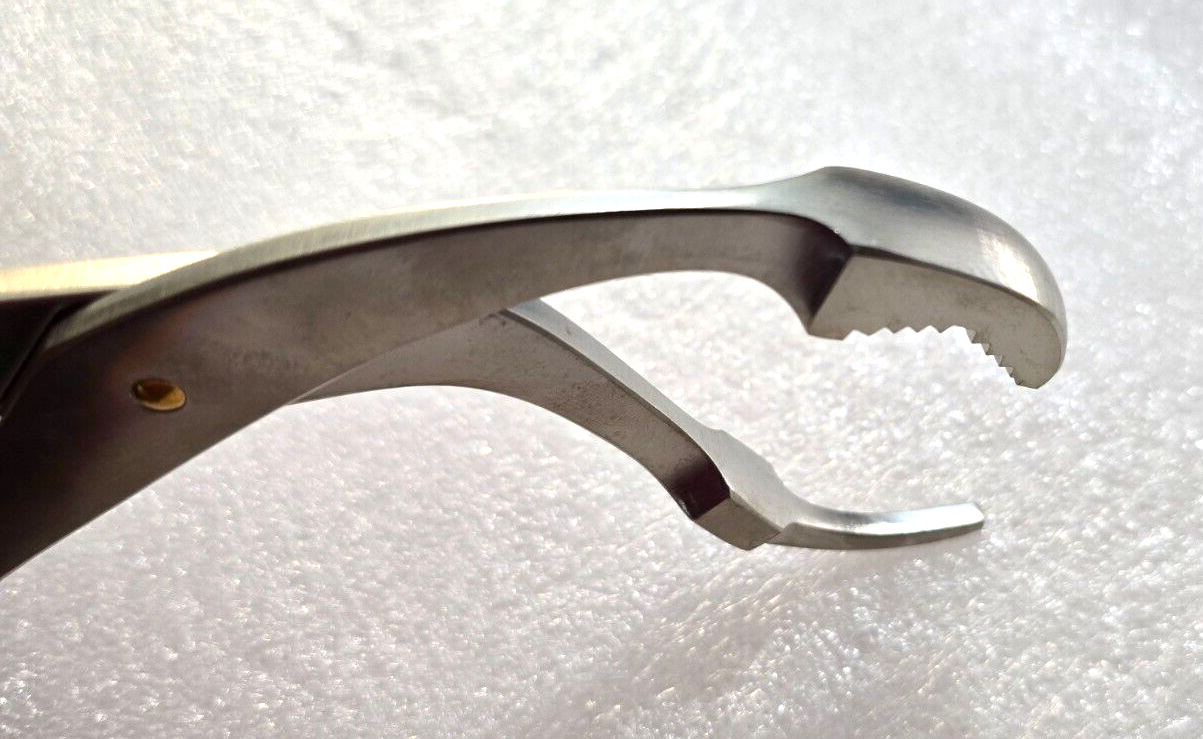 Turtle 225-180 Orthopedic Verbrugge Bone Holding Reduction Forceps 11"