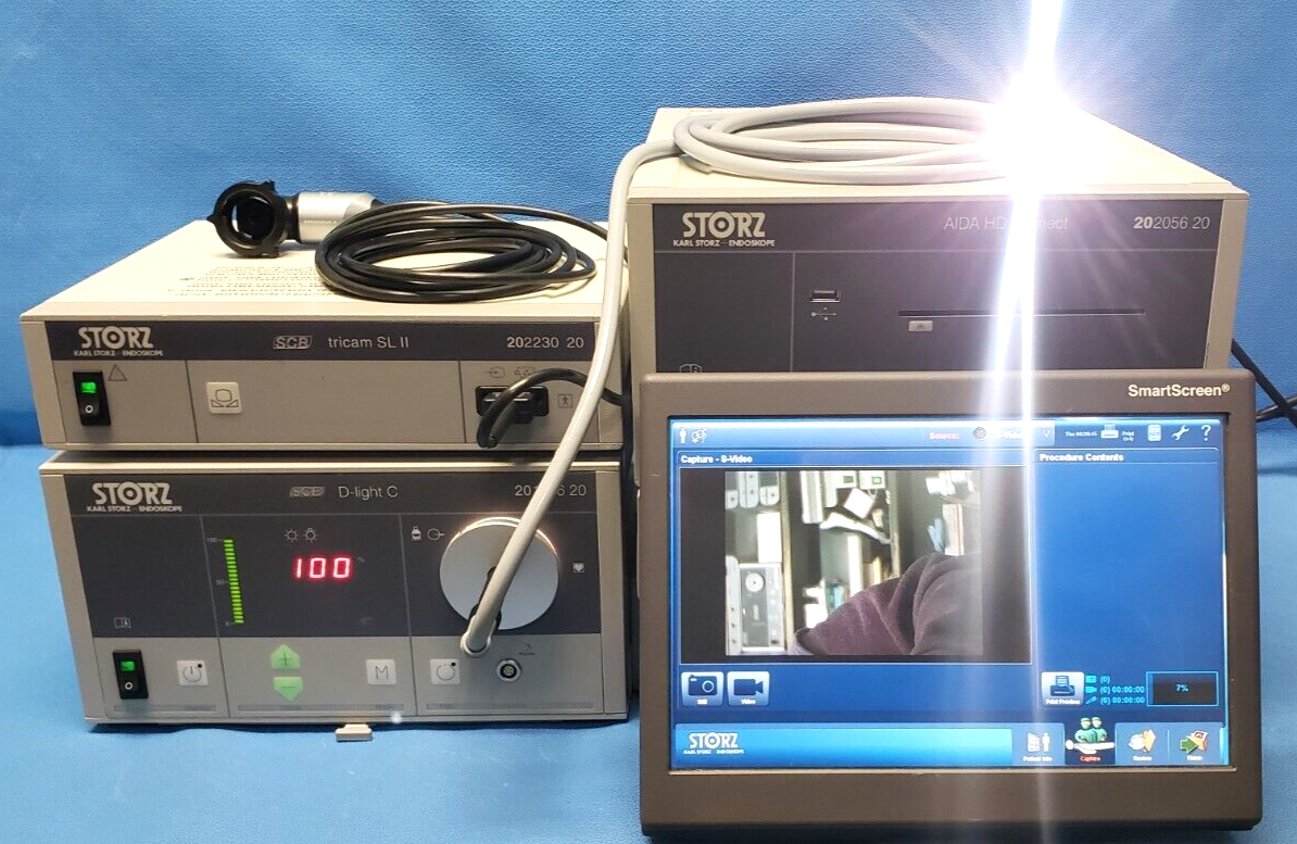 Karl Storz tricam 20221139 PDD Camera,20223020,D-light C,AIDA HD Connect &Cable